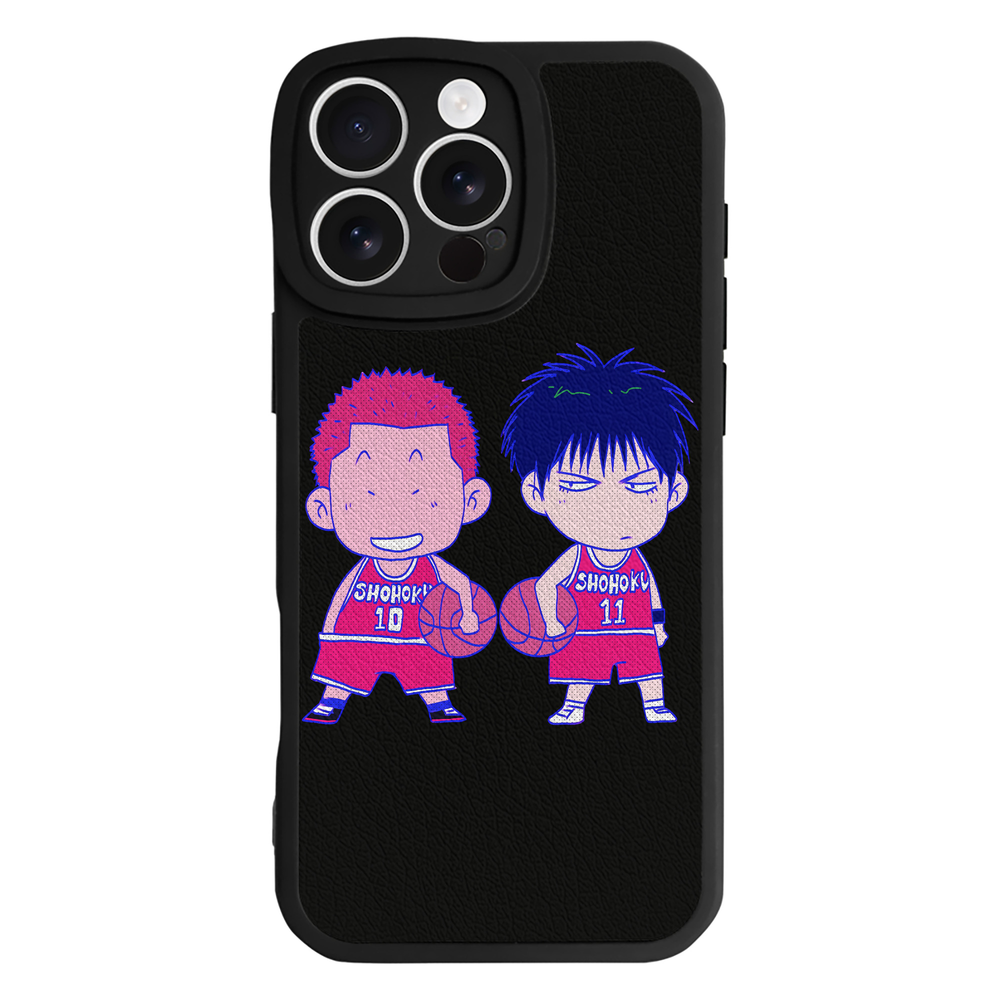 （画像用） SLAM DUNK／スラムダンク 【iPhone 16シリーズ対応】シリコンスマホケース（レザー調） 材質：シリコン